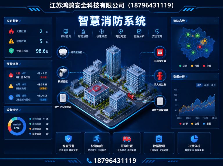 博尔塔拉智慧消防系统展示图
